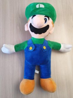 PELUCHE LUIGI (MARIO BROS) 75 CM - 30 POUCES